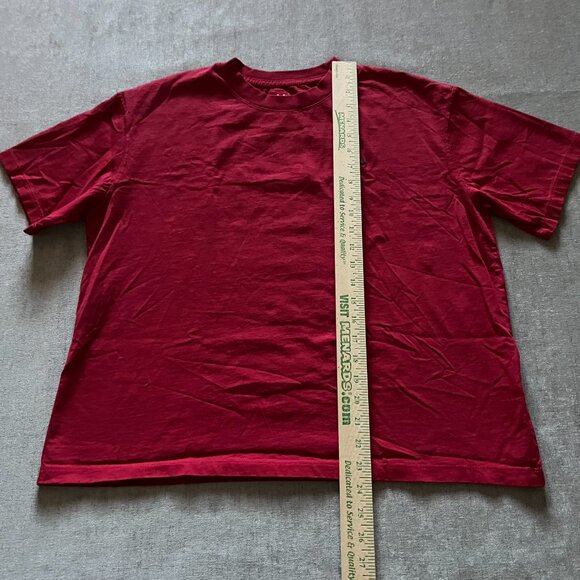 Air Jordan Jumpman T Shirt Women Large Red Crewneck Cotton Logo MJ Short Sleeve - Picture 6 of 6